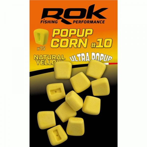 Gamme Appats Artificiel Pop Up Natural Yellow - Rok PopUp Corn #10