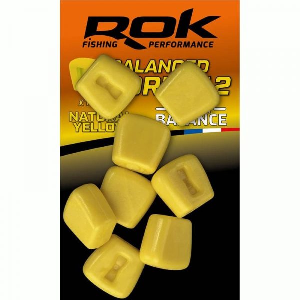 Gamme Appats Artificiel Equilibrés Perfect Balanced Natural Yellow - Rok Balanced Corn #12