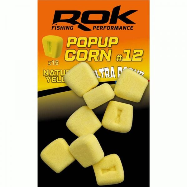 Gamme Appats Artificiel Pop Up Natural Yellow - Rok PopUp Corn #12