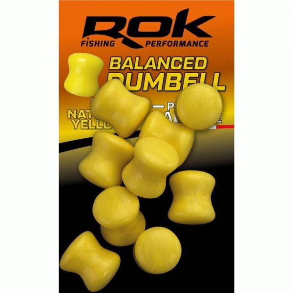 Gamme Appats Artificiel Equilibrés Perfect Balanced Natural Yellow - Rok Balanced Dumbell